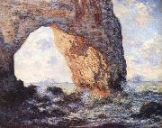 Claude Monet The Manneporte painting